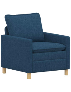 Divano Blu Tessuto 2