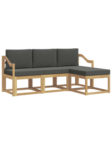 Set di divani da esterno 4 pcs