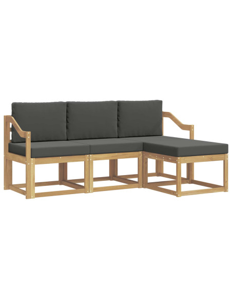 Set di divani da esterno 4 pcs