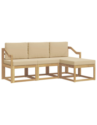 Set di divani da esterno 4 pcs