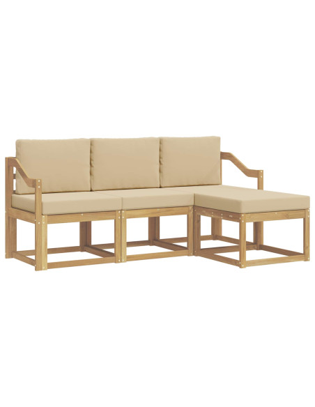 Set di divani da esterno 4 pcs
