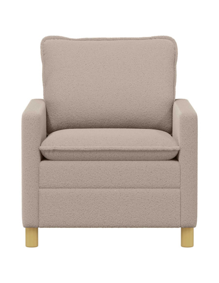 Divano Grigio Chiaro 76 x 81 x 87,5 cm Tessuto