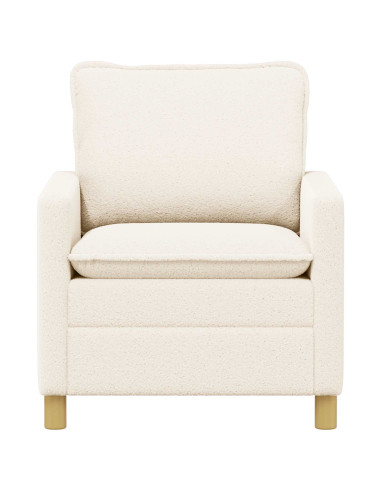 Divano Crema 76 x 81 x 87,5 cm Tessuto