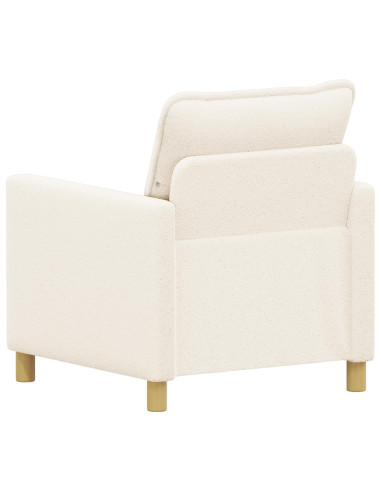 Divano Crema 76 x 81 x 87,5 cm Tessuto