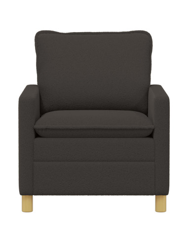Divano Grigio Scuro 76 x 81 x 87,5 cm Tessuto
