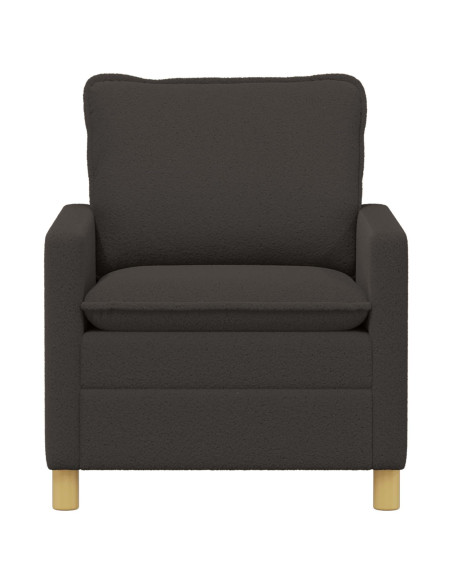 Divano Grigio Scuro 76 x 81 x 87,5 cm Tessuto