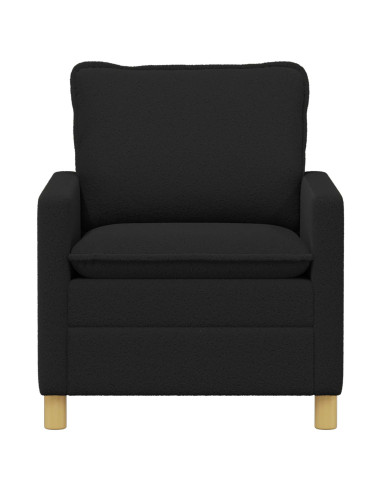 Divano Nero 76 x 81 x 87,5 cm Tessuto
