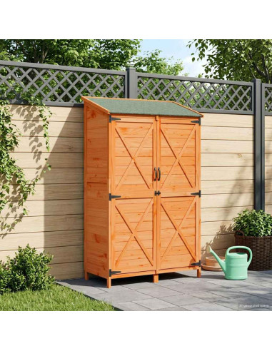 Capanno da Giardino Marrone 106 x 56 x 176,5 cm