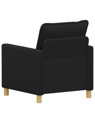 Divano Nero 76 x 81 x 87,5 cm Tessuto