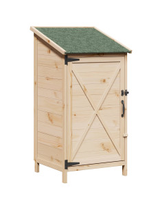 Capanno da Giardino Naturale 59,5 x 56 x 113,5 cm 2