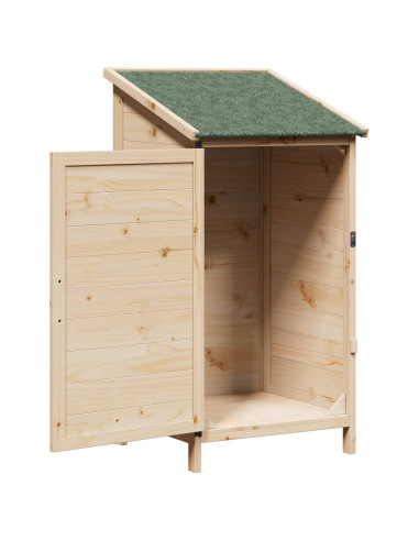 Capanno da Giardino Naturale 59,5 x 56 x 113,5 cm