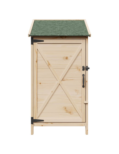 Capanno da Giardino Naturale 59,5 x 56 x 113,5 cm