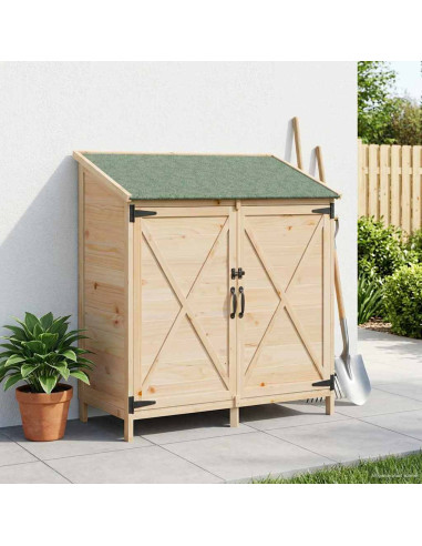 Capanno da Giardino Naturale 106 x 56 x 113,5 cm