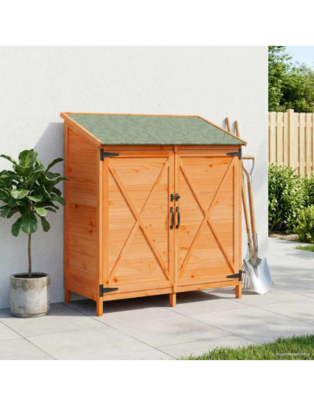 Capanno da Giardino Marrone 106 x 56 x 113,5 cm