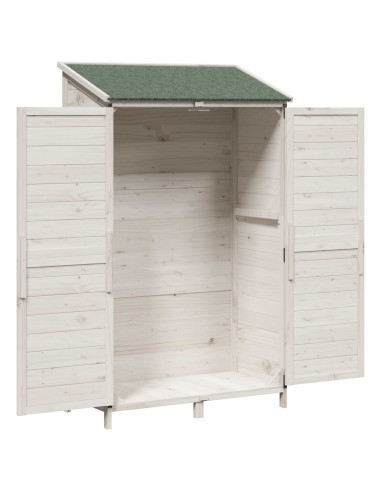 Capanno da Giardino Bianco 106 x 56 x 176,5 cm