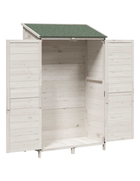 Capanno da Giardino Bianco 106 x 56 x 176,5 cm