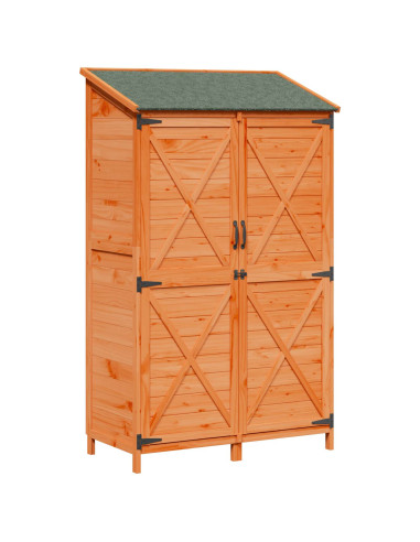 Capanno da Giardino Marrone 106 x 56 x 176,5 cm