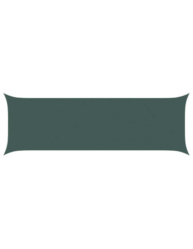 Vela da ombra solare Verde Scuro 2 x 6 m 100% Poliestere Oxford
