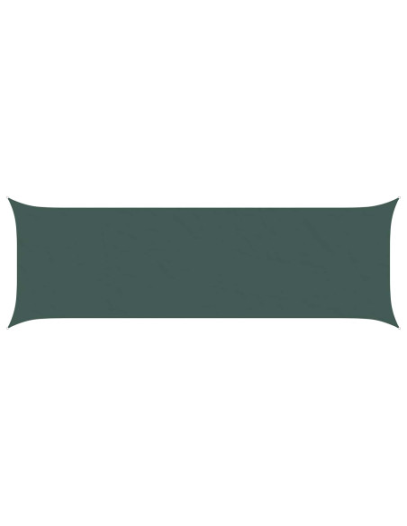 Vela da ombra solare Verde Scuro 2 x 6 m 100% Poliestere Oxford