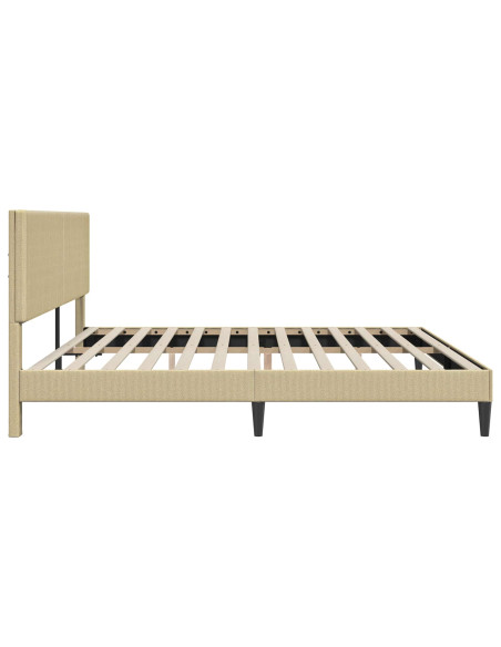 Struttura del letto Grigio Verde Chiaro 180 x 200 cm