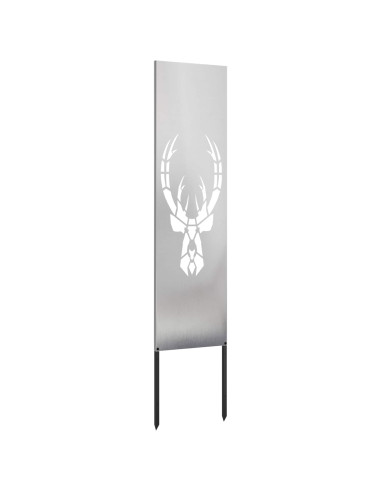 Schermo per privacy in giardino Argento 32 x 140 cm