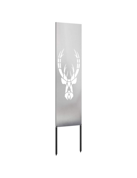 Schermo per privacy in giardino Argento 32 x 140 cm