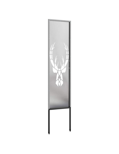 Schermo per privacy in giardino Argento 32 x 140 cm