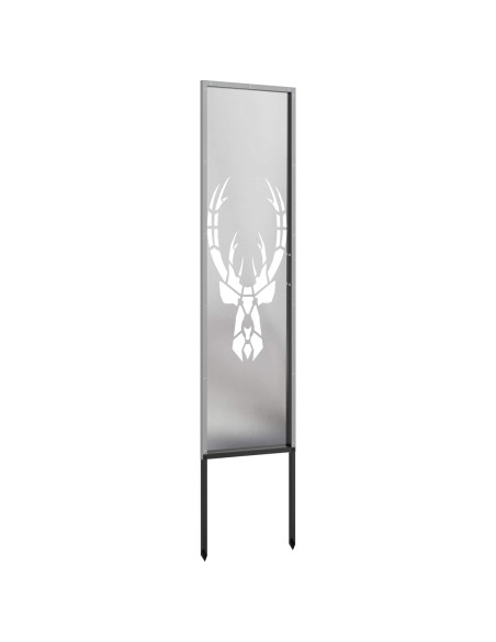 Schermo per privacy in giardino Argento 32 x 140 cm
