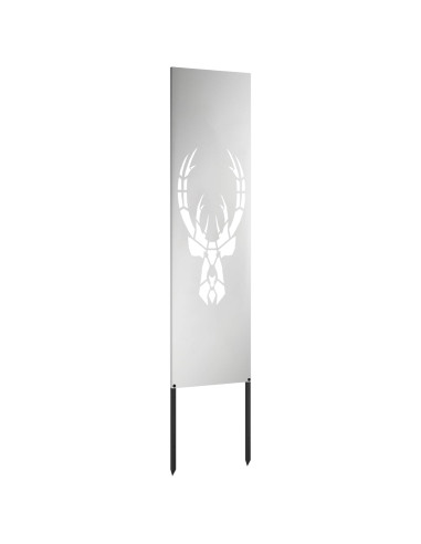 Schermo per privacy in giardino Argento 32 x 140 cm