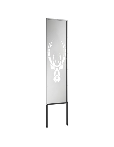 Schermo per privacy in giardino Argento 32 x 140 cm