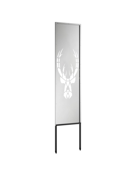 Schermo per privacy in giardino Argento 32 x 140 cm