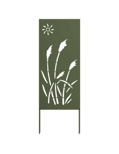 Schermo per privacy in giardino Oliver verde 50 x 140 cm 2