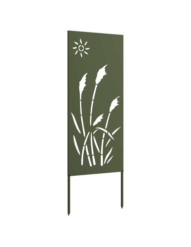 Schermo per privacy in giardino Oliver verde 50 x 140 cm
