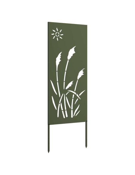 Schermo per privacy in giardino Oliver verde 50 x 140 cm