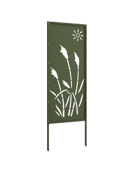 Schermo per privacy in giardino Oliver verde 50 x 140 cm
