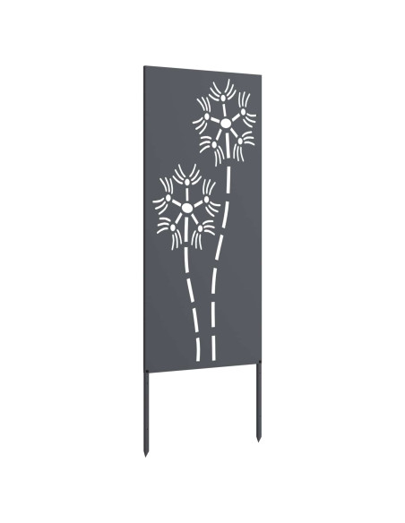 Schermo per privacy in giardino Traforo Antracite 50 x 140 cm