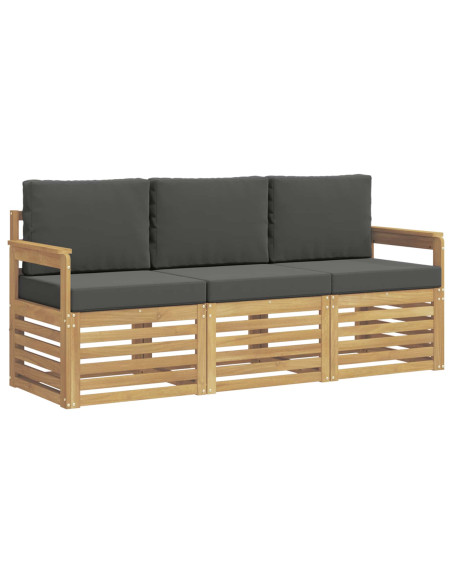 Set divani Legno di Acacia Massello