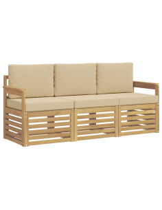 Set divani Legno di Acacia Massello 2
