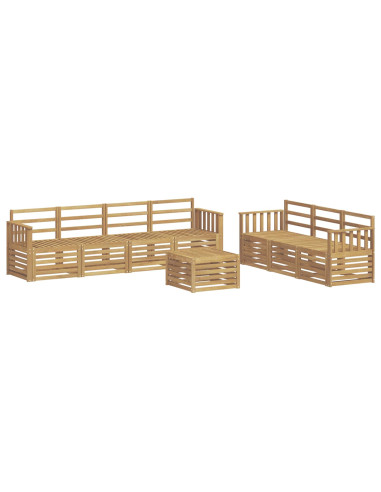 Set divani Legno di Acacia Massello