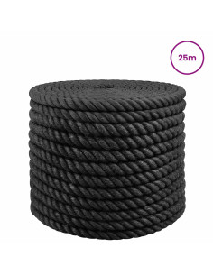 Corda di Juta 20 Nero 100% juta Tossa 2