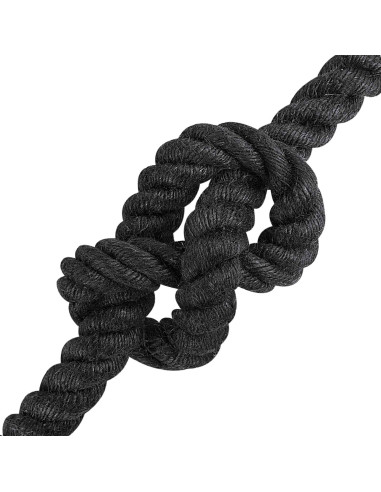 Corda di Juta 20 Nero 100% juta Tossa
