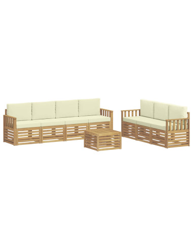 Set divani Legno di Acacia Massello