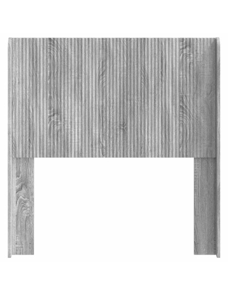 Testiera Letto Sonoma grigio Legno ingegnerizzato
