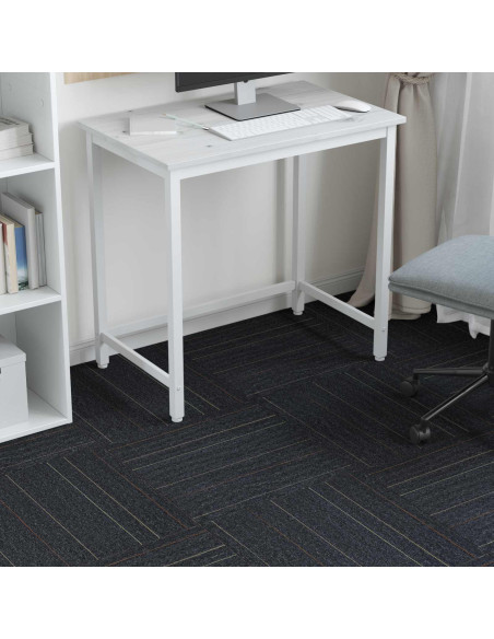 Piastrella per Tappeto Grigio scuro con strisce 50 x 50 cm