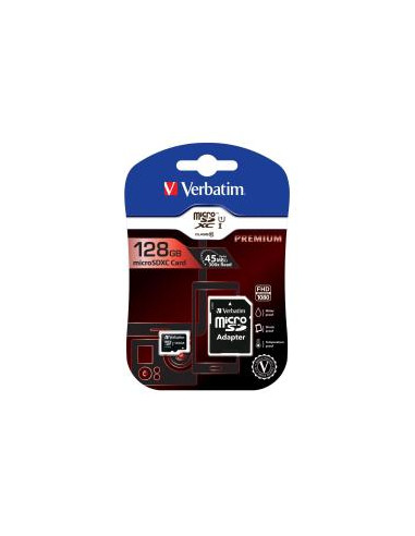 MICRO SDHC -128GB- CLASS 10+ADAT.