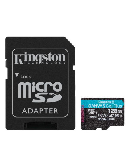 128GB MICROSDXC CANVAS GO PLUS 4 +A