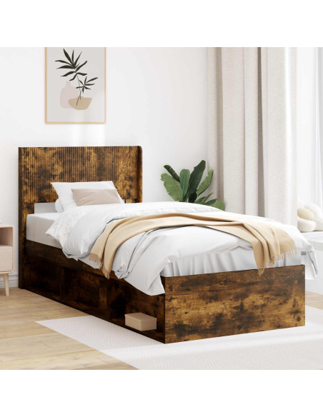 Testiera Letto Rovere Fumo PB