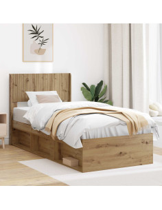 Testiera Letto Rovere Artigianale PB