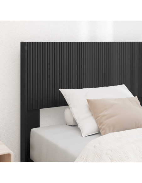Testiera Letto Nero PB