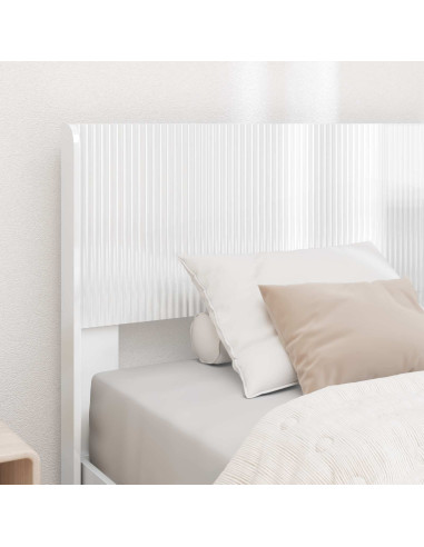 Testiera Letto Bianco Lucido PB